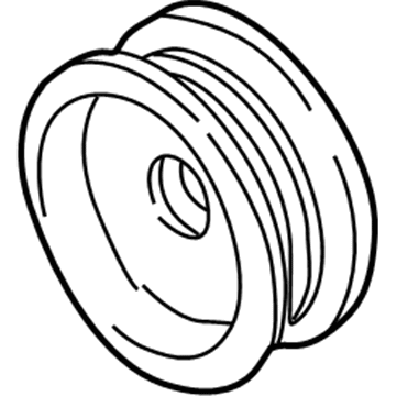 Mitsubishi Alternator Pulley - MD619827