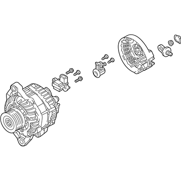 Mitsubishi Alternator - 1800A578