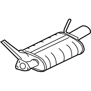Mitsubishi Muffler - 1571A548