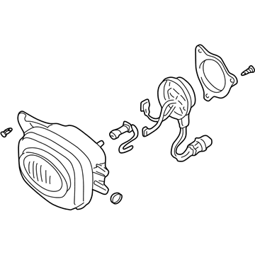 Mitsubishi Eclipse Daytime Running Lights - MR496324