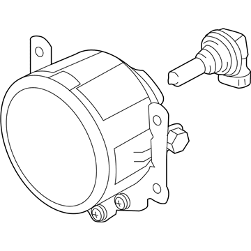 Mitsubishi Mirage Fog Light - 8321A545