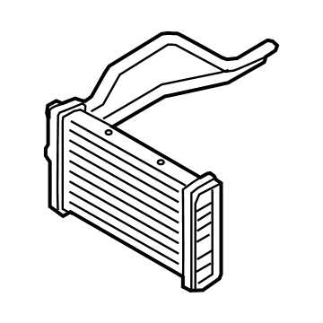 Mitsubishi Heater Core - 7801A967