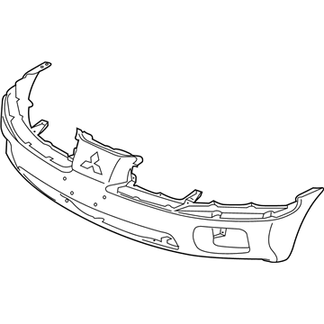 Mitsubishi Endeavor Bumper - 6400B281