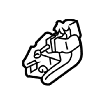 Mitsubishi Interior Door Handle - MR987498XA