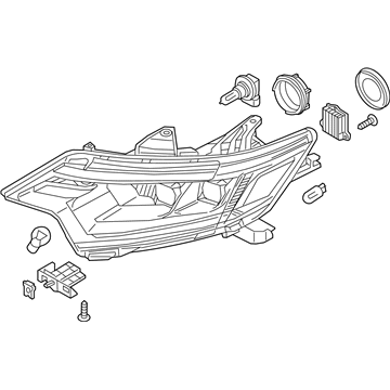 Mitsubishi Outlander Daytime Running Lights - 8301C982