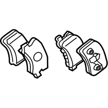 Mitsubishi Galant Brake Pads - MZ690846