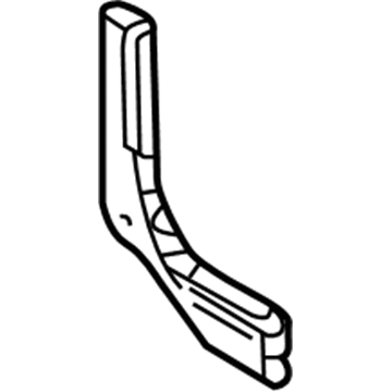Mitsubishi MR990051 Front Support, Driver Side