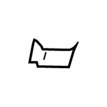 Mitsubishi Fuel Door Hinge - MR987829