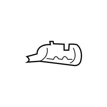 Mitsubishi 7632C271 Lower Cover, Driver Side