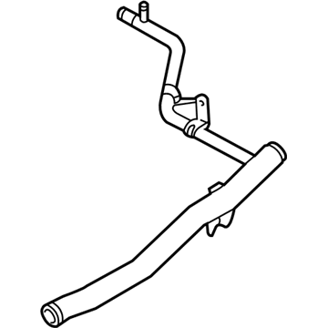 Mitsubishi Lancer Radiator Hose - MD374452