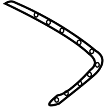 Mitsubishi MN126674 Upper Plate, Driver Side