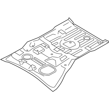 Mitsubishi Outlander Sport Floor Pan - 5251B682