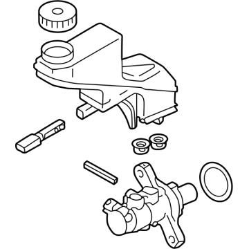 Mitsubishi Brake Master Cylinder - 4625A571