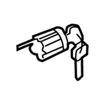 Mitsubishi Expo Ignition Lock Cylinder - MB888092