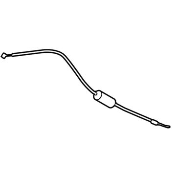 Mitsubishi Door Latch Cable - 5715B214