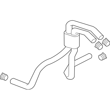 Mitsubishi Eclipse Water Hose - MR968545