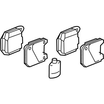 Mitsubishi Brake Pads - 4605B928