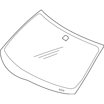 Mitsubishi Windshield - 6102B672