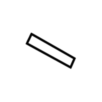 Mitsubishi MR598518 Lift Gate Glass Pin, Driver Side