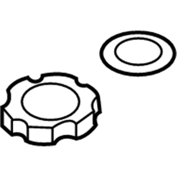 Mitsubishi Oil Filler Cap - MN163838