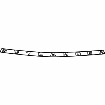 Mitsubishi Outlander PHEV Emblem - MZ553024EX