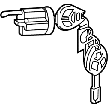 Mitsubishi Outlander Sport Ignition Lock Cylinder - 6370B848