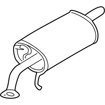 Mitsubishi Muffler - MN153250