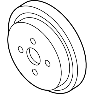 Mitsubishi Water Pump Pulley - MN149480