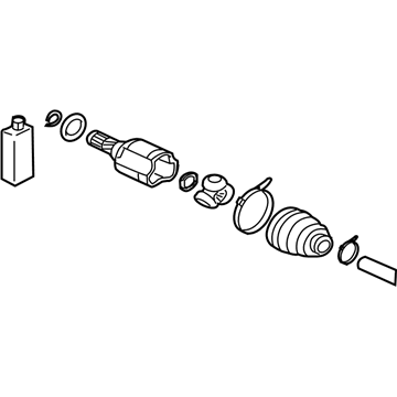 Mitsubishi Outlander Sport CV Joint - 3817A136