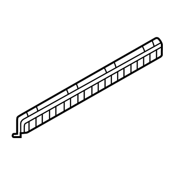 Mitsubishi 82892W000P Protector, Passenger Side