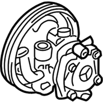 Mitsubishi Power Steering Pump - MN100472