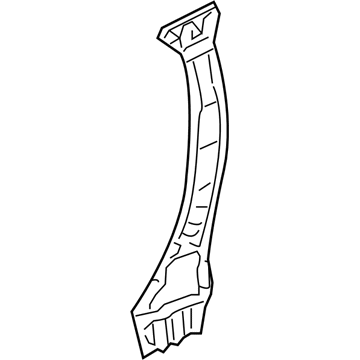 Mitsubishi 5312A576 Inner Center Pillar, Passenger Side