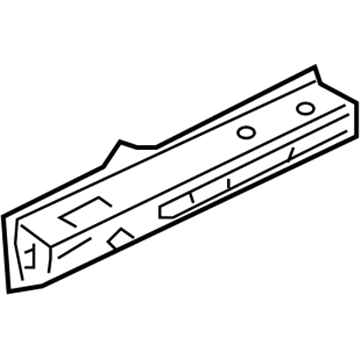 Mitsubishi 5311B137 Front Reinforcement, Driver Side