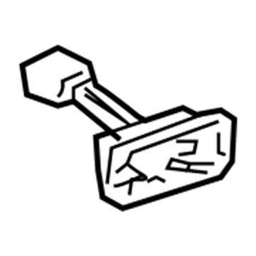 Mitsubishi Seat Switch - MR595812