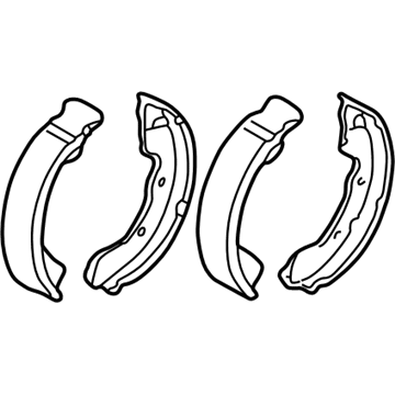 Mitsubishi Brake Shoe Set - 4800A089