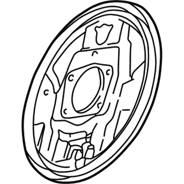 Mitsubishi Brake Dust Shields - MR493025