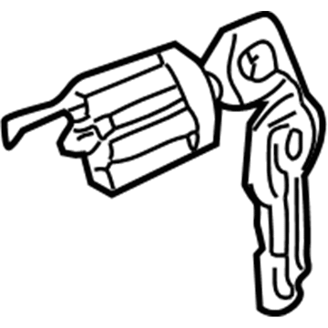 Mitsubishi Lancer Ignition Lock Cylinder - MR555351