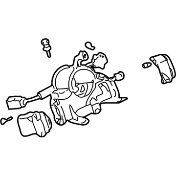 Mitsubishi MN100381 Steering Lock