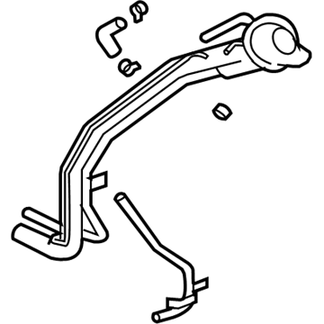 Mitsubishi Fuel Filler Neck - 1710A365