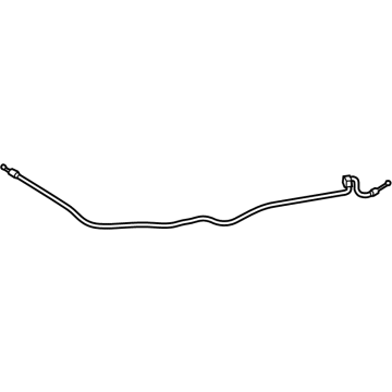 Mitsubishi Outlander Sport Hood Release Cable - 5910A179