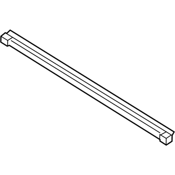Mitsubishi 5727A449 Belt Weatherstrip, Driver Side