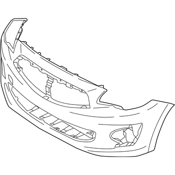 Mitsubishi Mirage G4 Bumper - 6400H293