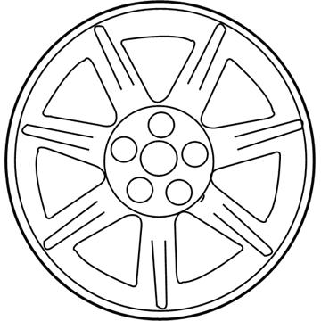 Mitsubishi Eclipse Alloy Wheels - 4250A779HA