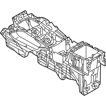 Mitsubishi Center Console Base - 8011C420