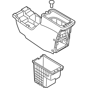 Mitsubishi 8011B685XA Rear Console