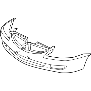Mitsubishi Lancer Bumper - MN161538