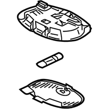 Mitsubishi Galant Interior Lights - 8401A060HA