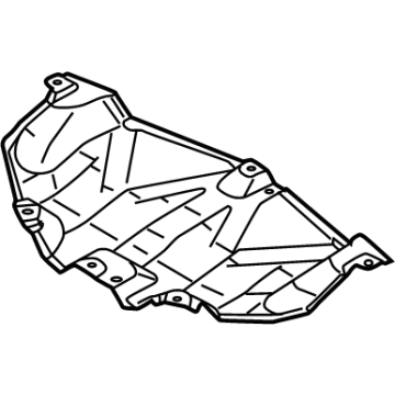 Mitsubishi Outlander Exhaust Heat Shield - 5374A471