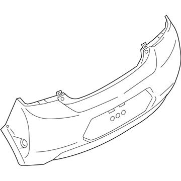 Mitsubishi Mirage Bumper - 6410C482