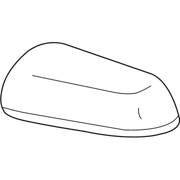 Mitsubishi Lancer Mirror Cover - 7632A100BC
